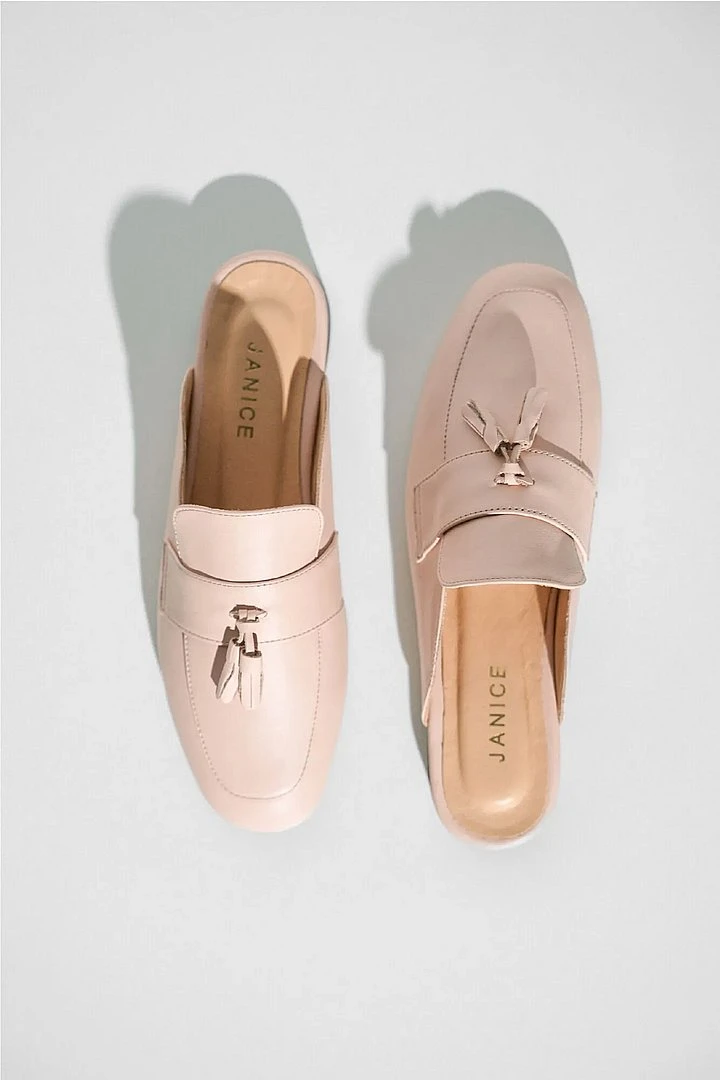 Instappers Loafers Dames Burt Mule Roze