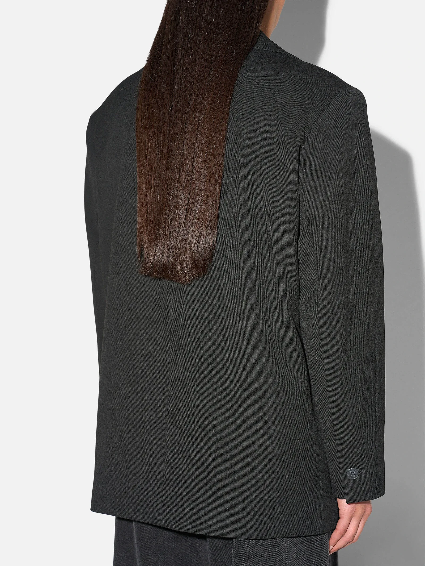 Blazer Dames Boyfriend Zwart Oxen