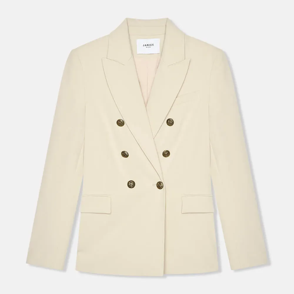 Blazer Dames Knopen Getailleerd Connor Groen