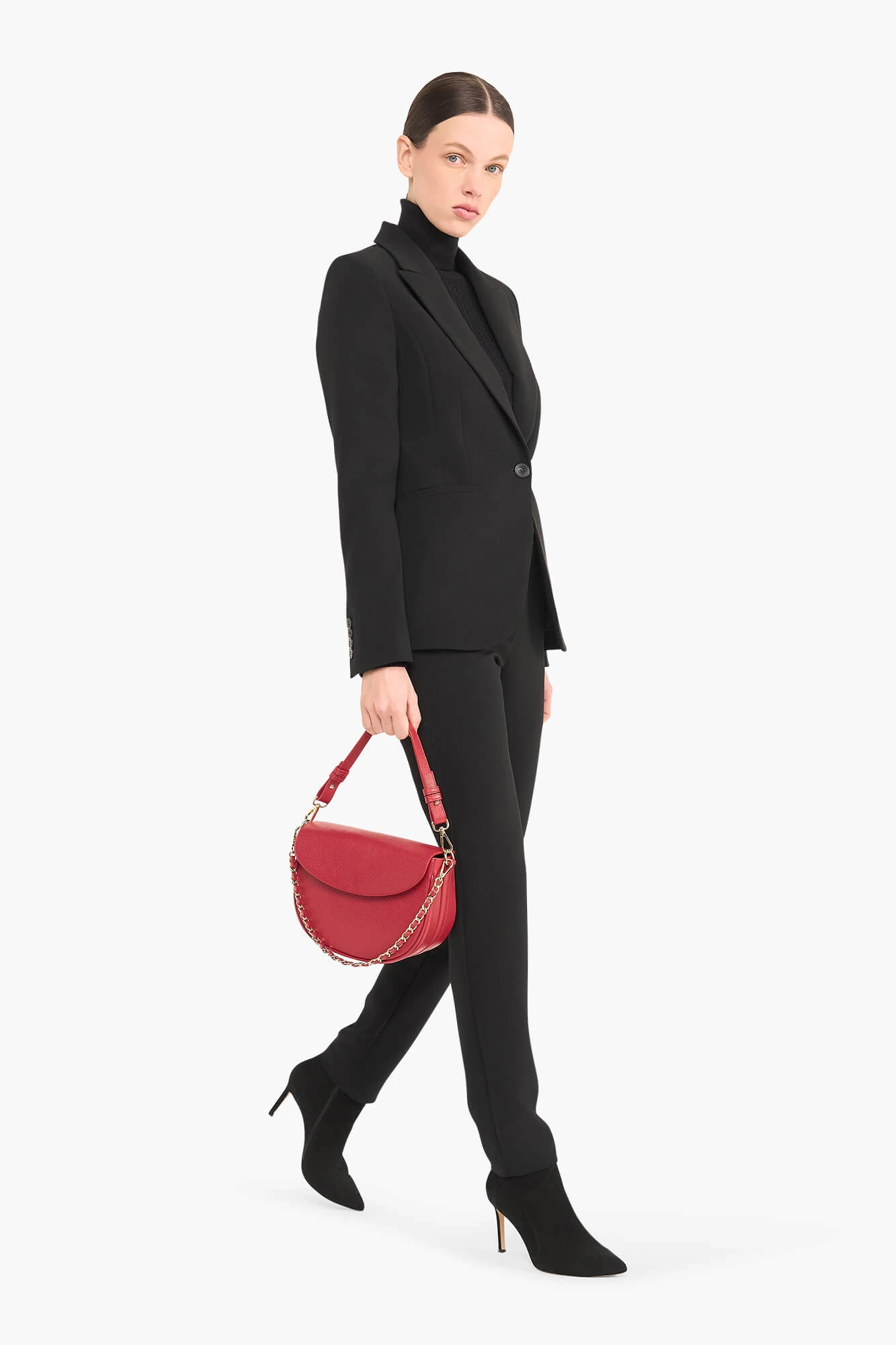 Blazer Dames Getailleerd Luke Zwart