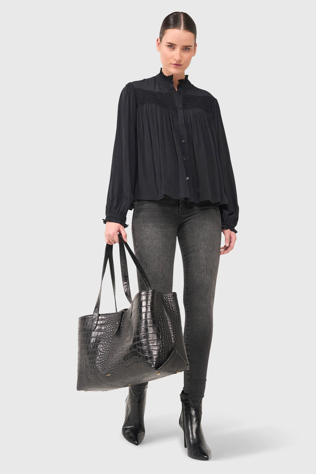 Stewart Zwart Croco