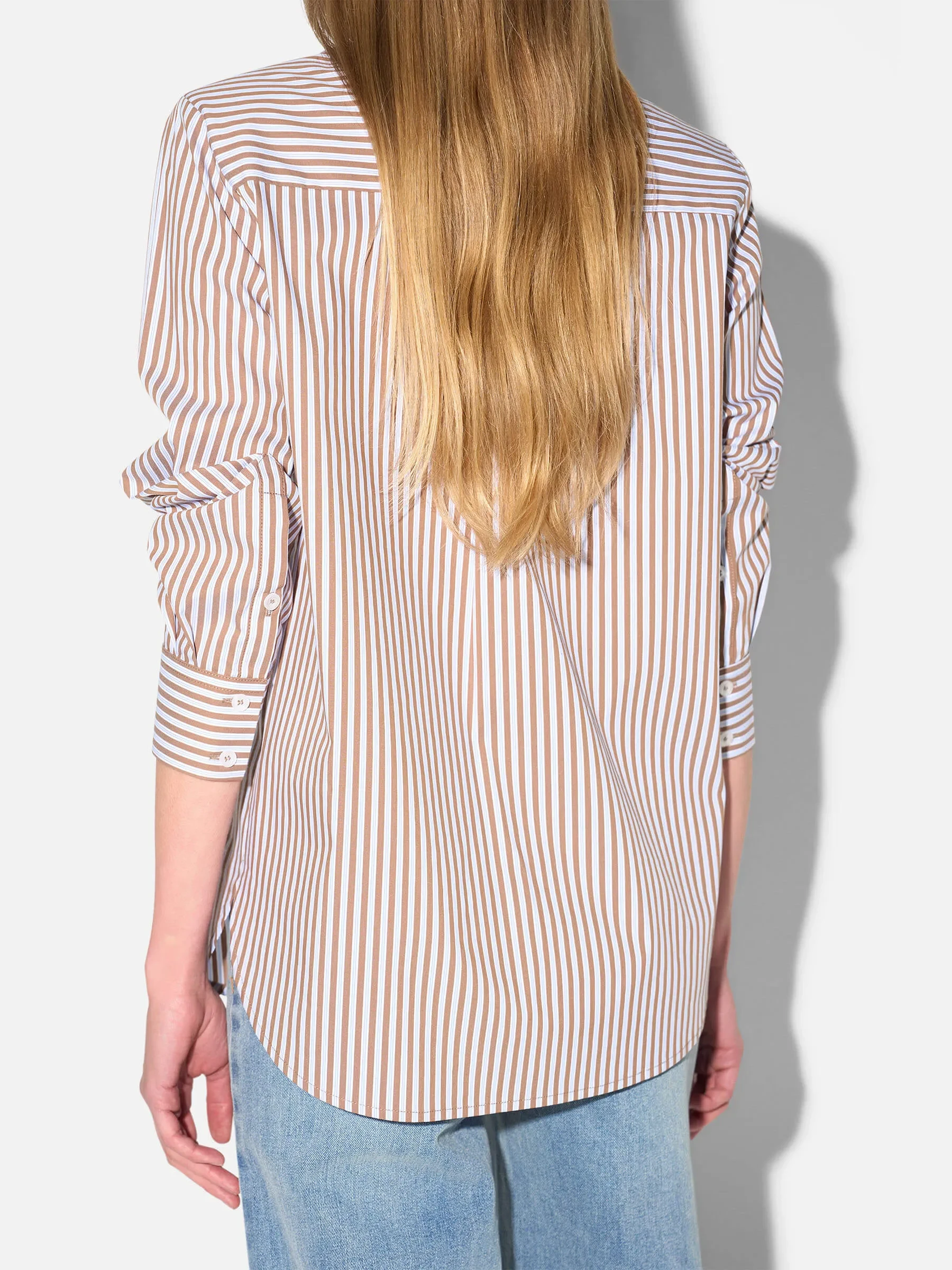 Blouse Dames Katoen Strepen Clint Bruin