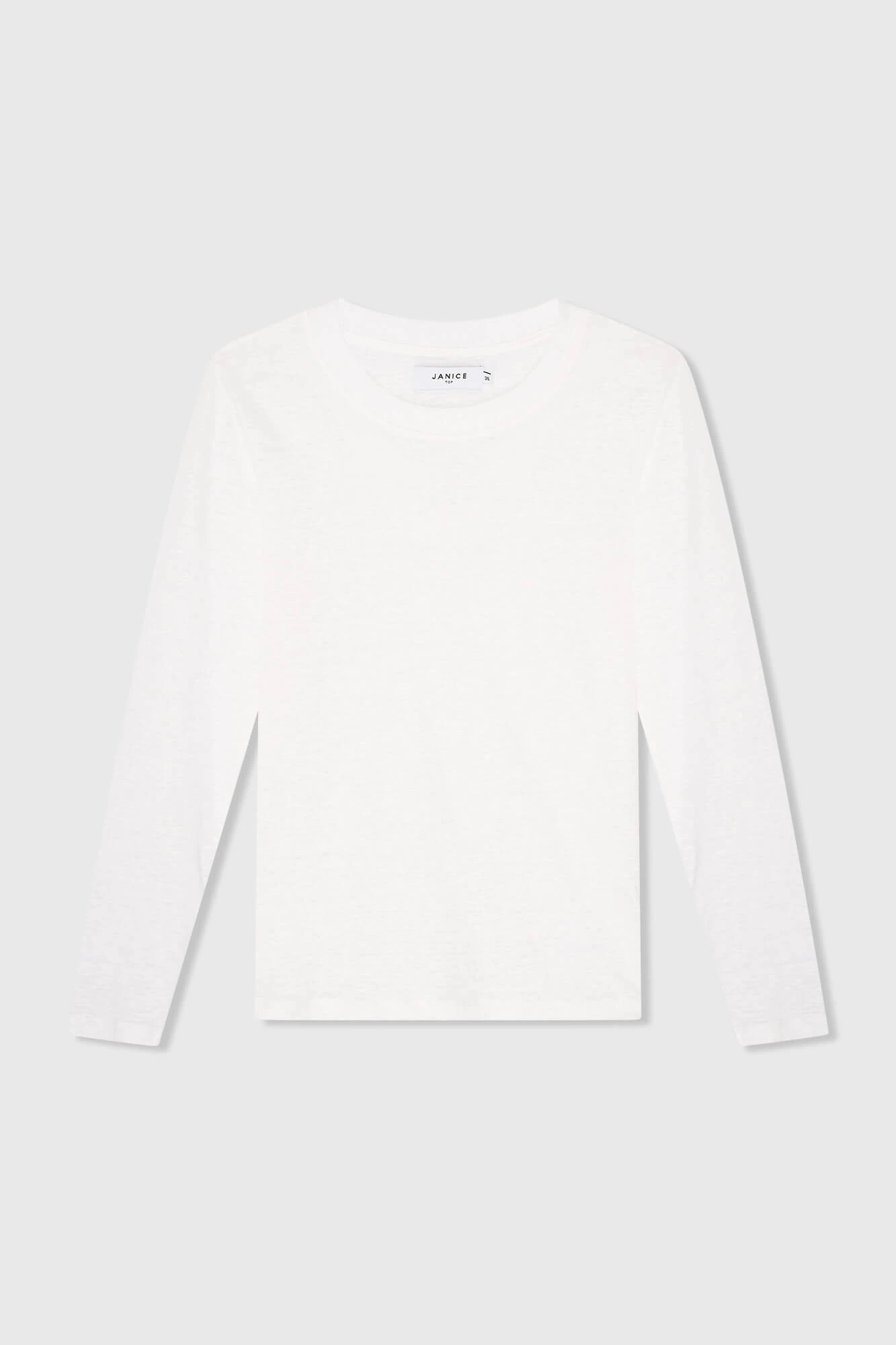 Linnen Shirt Dames Lange Mouw Ryan Wit