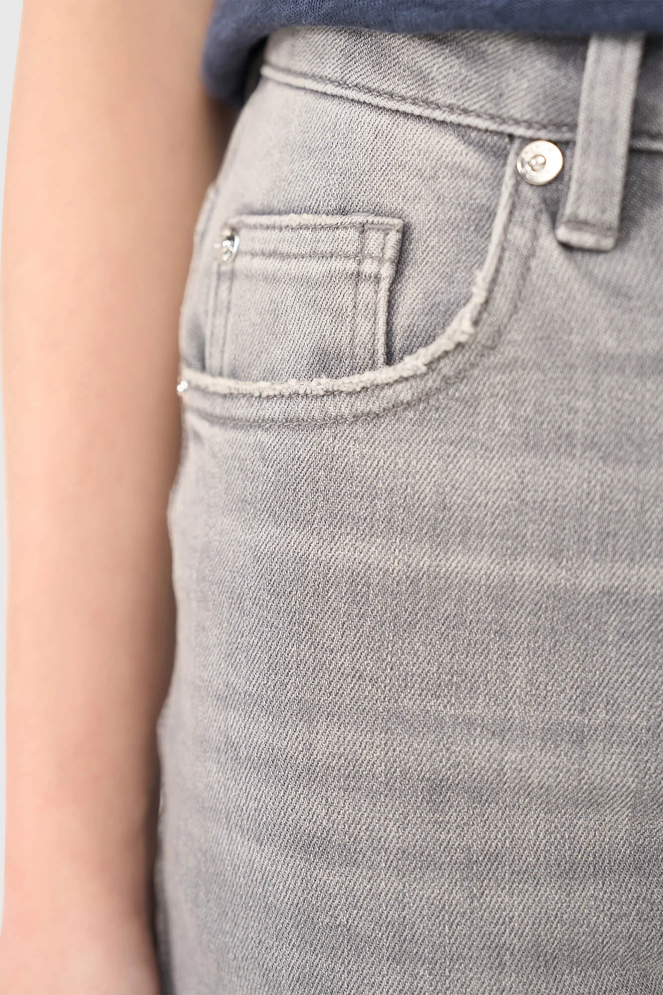 Jason Jeans Destroyed Grijs 110
