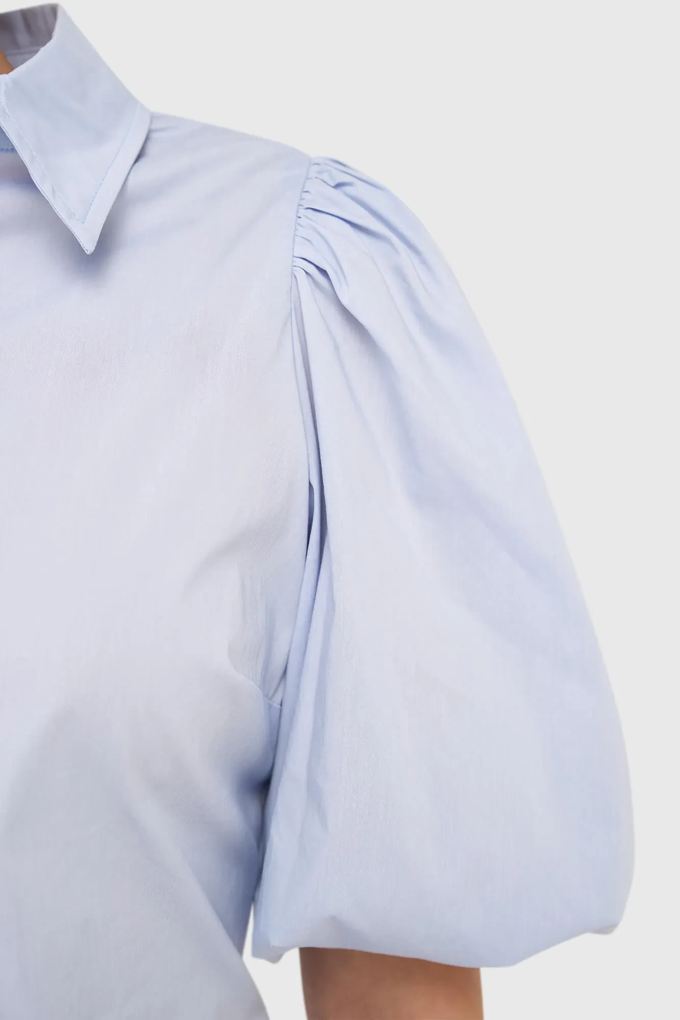 Katoenen Blouse Dames Lars Blauw