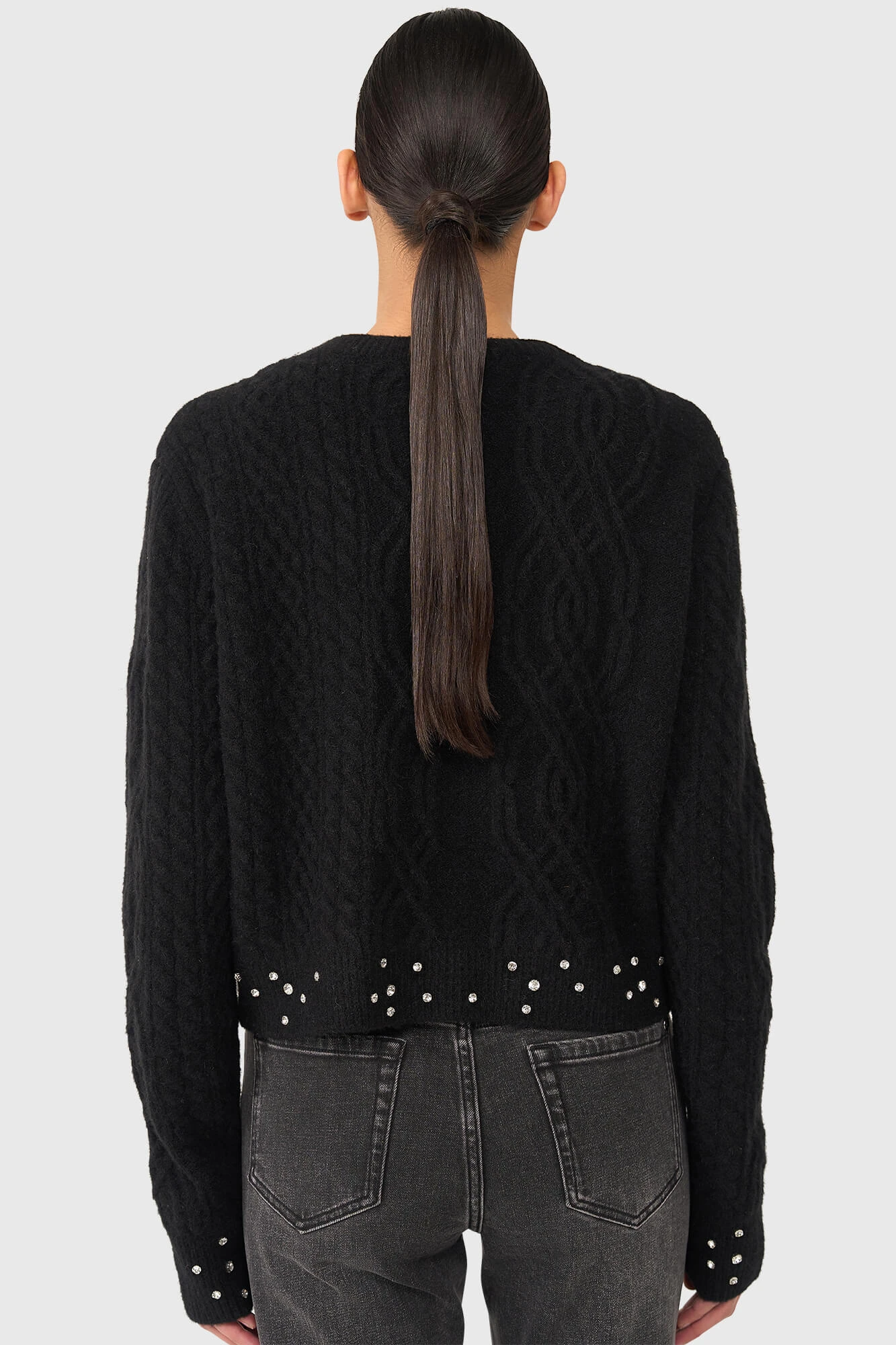Quincy Zwart Steentjes