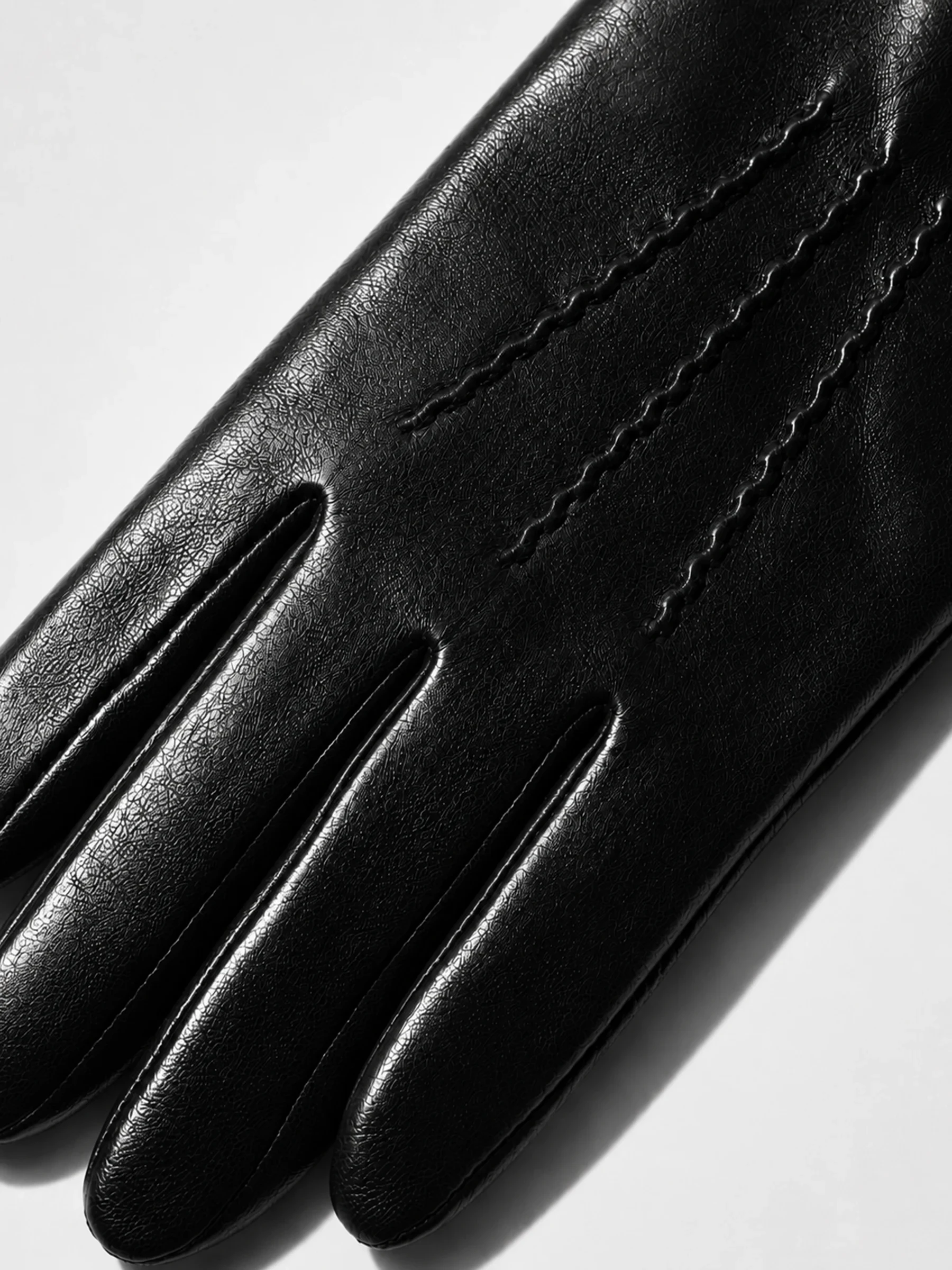 Leren Handschoenen Dames Atlas Zwart