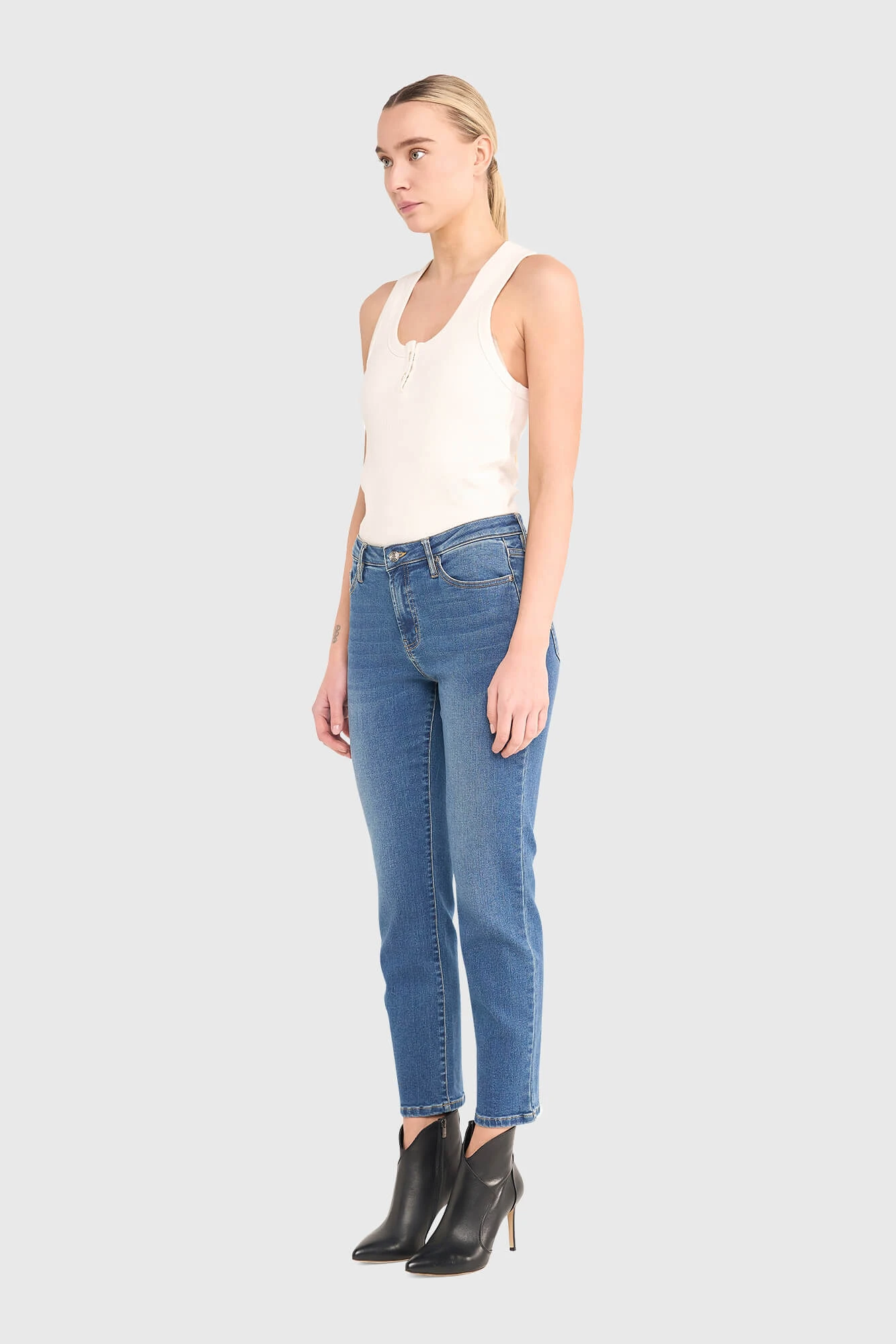 Mom Jeans Cooper Blauw 111
