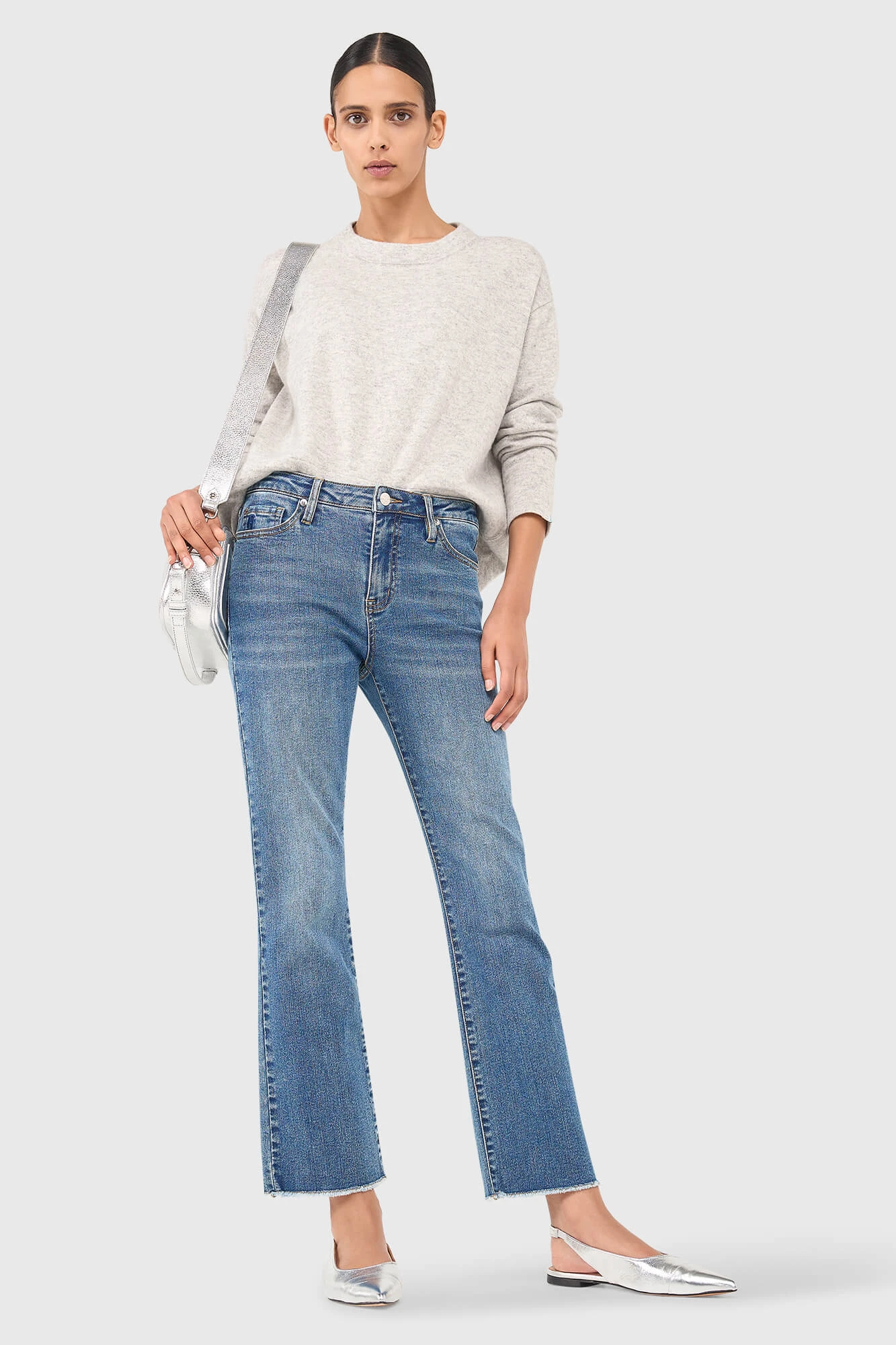 Cooper Jeans Kick Flared Blauw 117