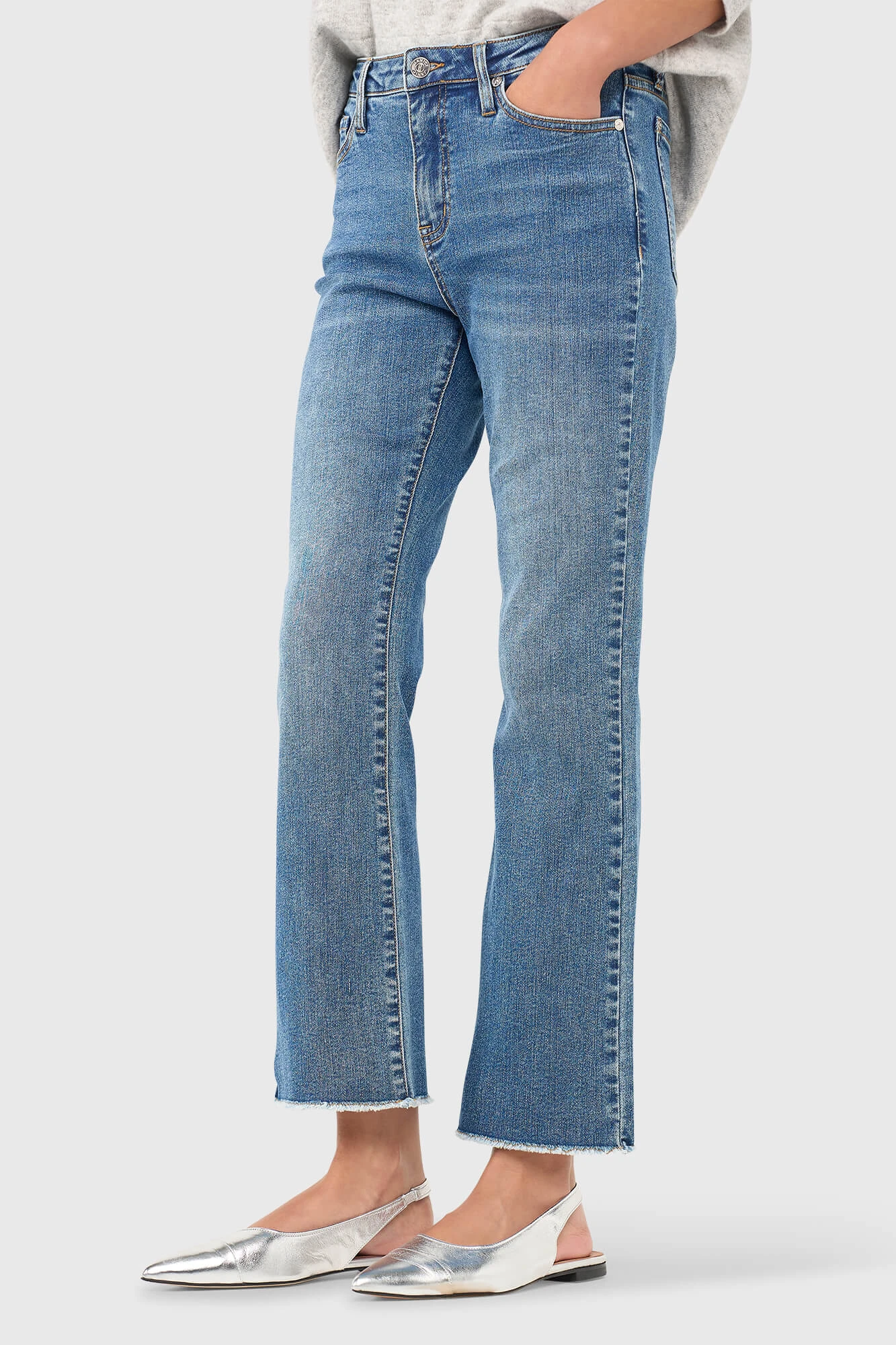 Cooper Jeans Kick Flared Blauw 117