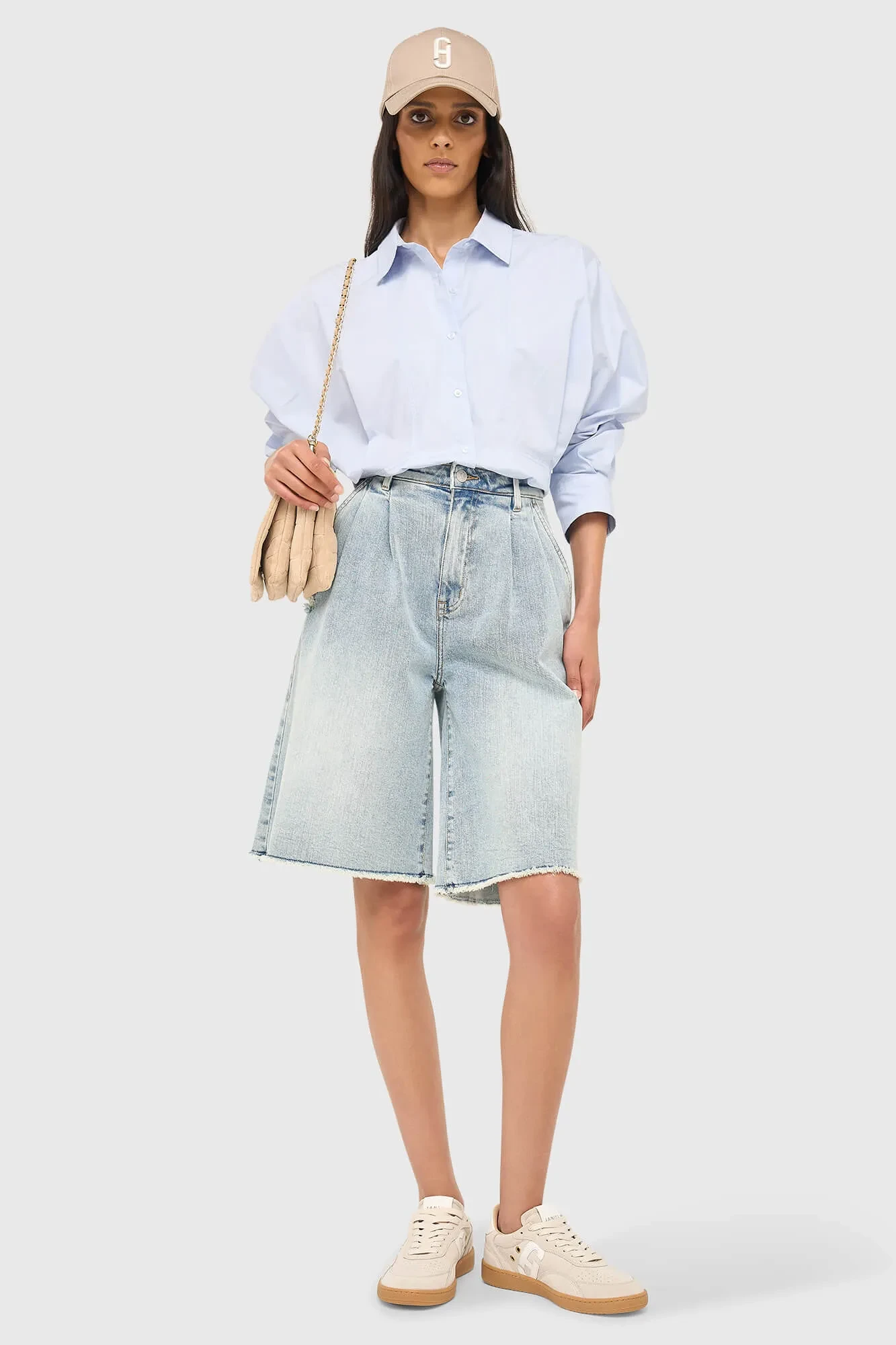 Short Denim Dames Dime Blauw 565