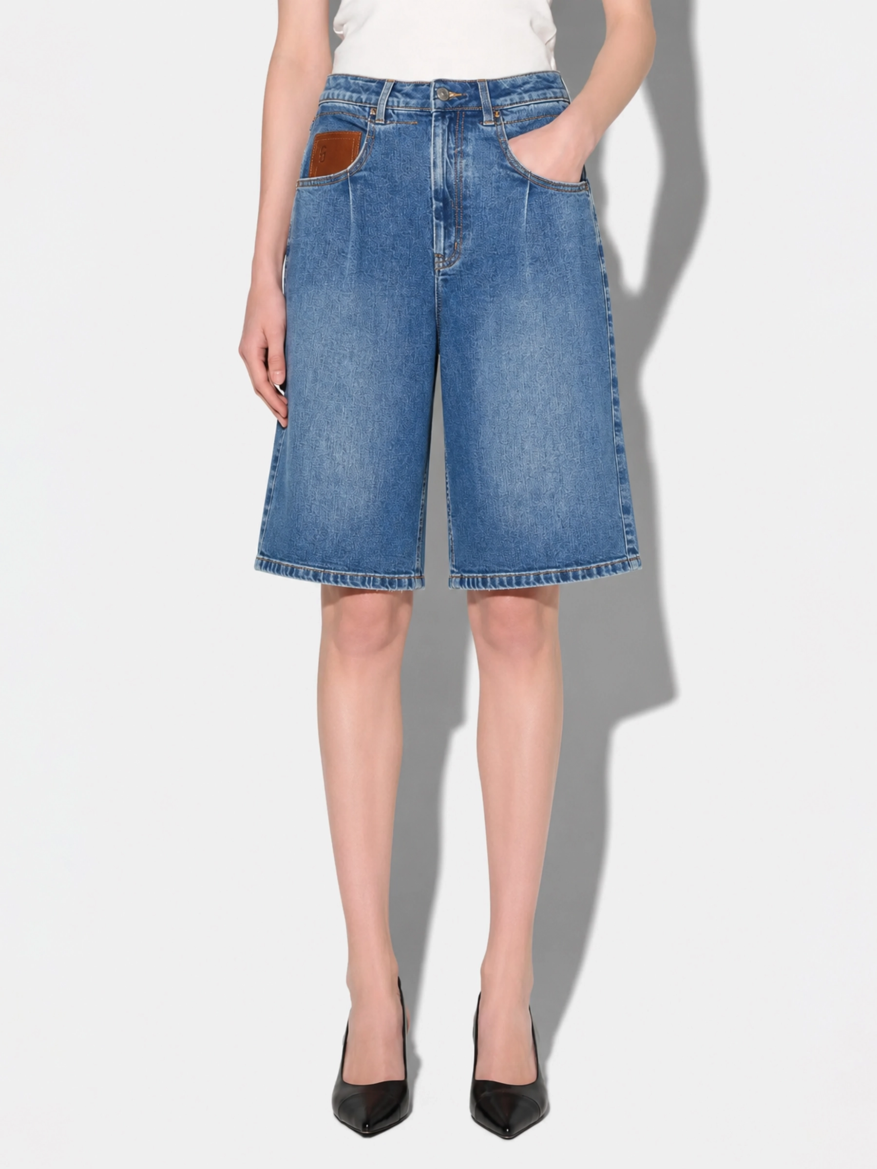 jeans dames shorts stretch bryce janice