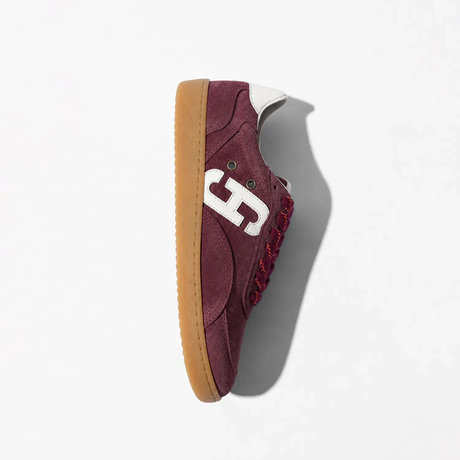 Sneakers Dames Handbal Vintage Stanley Burgundy